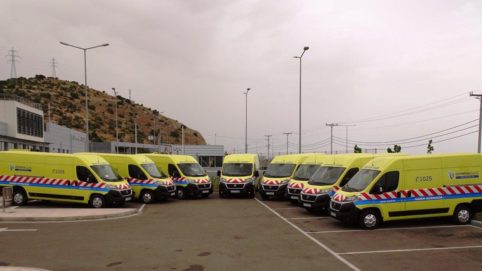 Η τελετή παράδοσης πραγματοποιήθηκε στις εγκαταστάσεις της Ολυμπίας Οδού στις 20 Απριλίου 2018.